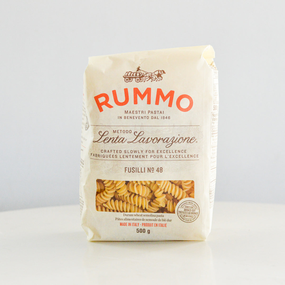 PASTA RUMMO FUSILLI N. 48 GR 500